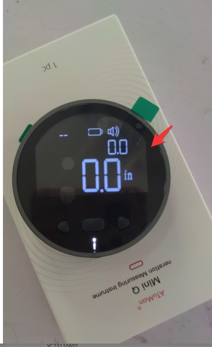 Instrumento de medição de distância Régua de medição eletrônica Fita métrica de alta definição Digital LCD Ferramenta de régua de medição eletrônica de alta precisão