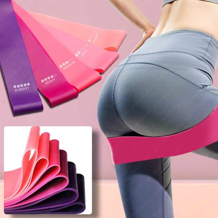 Widerstandsbänder, die das elastische Booty-Sport-Bodybuilding-Gummiband für das Fitnessstudio abdichten
