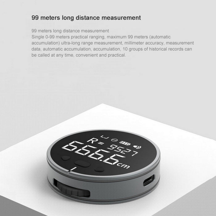 Instrument de mesure de distance Règle de mesure électronique Ruban à mesurer LCD numérique haute définition Outil de règle de mesure électronique de haute précision