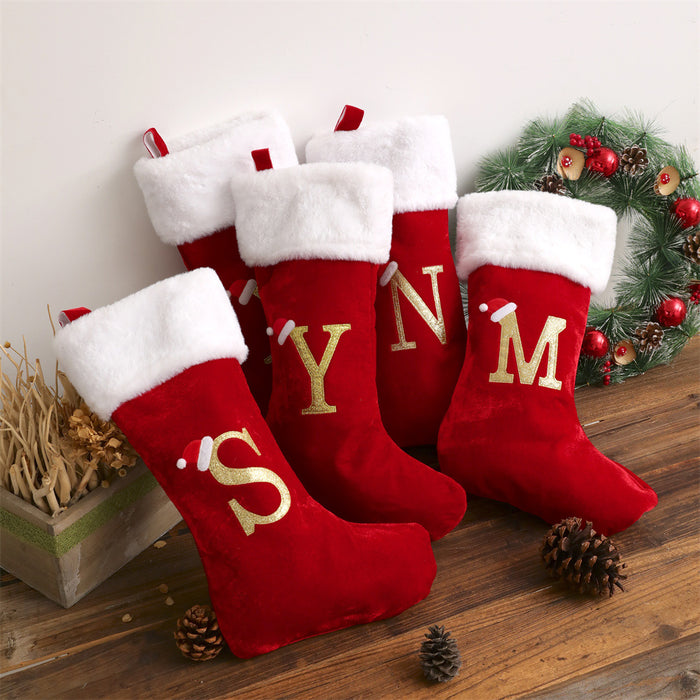 Letra De Navidad Medias De Navidad Colgante Decorativo