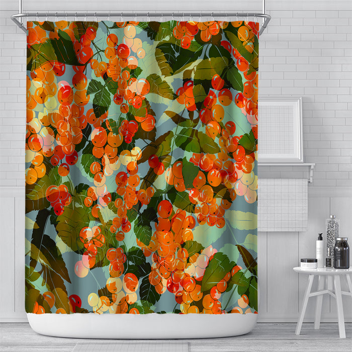 Tenda da bagno con stampa digitale personalizzata senza punzonatura impermeabile e antimuffa