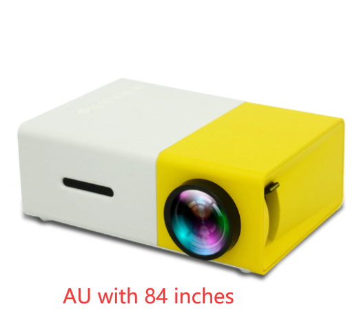 Proiettore portatile 3D Hd Led Home Theater Cinema Proiettore audio USB compatibile HDMI Mini proiettore Yg300