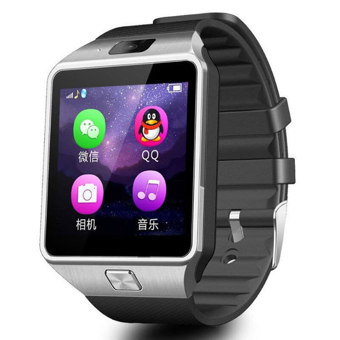 Reloj deportivo inteligente DZ09 con tarjeta y teléfono