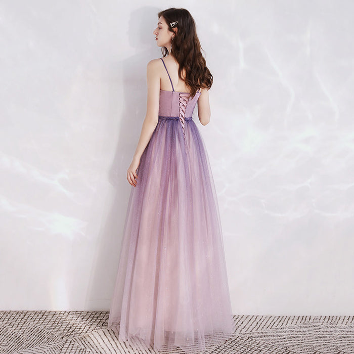 Women's Fashion Temperament Starry Sky Evening Dress