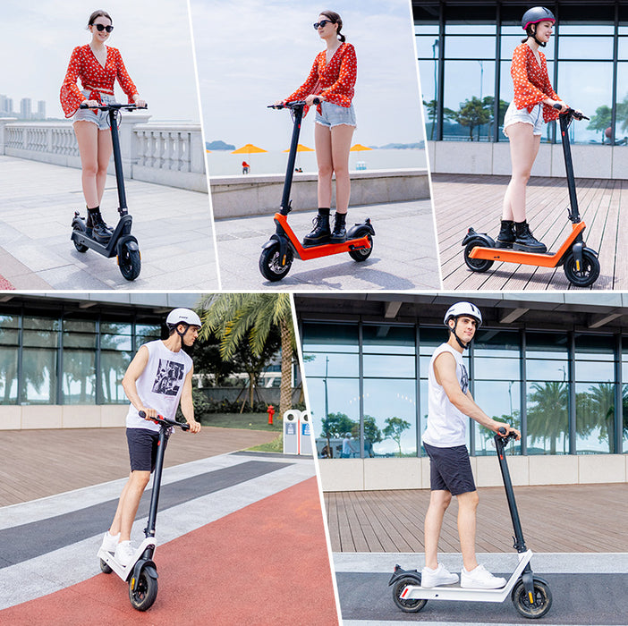 Scooter elettrico X9 Endurance 100KM Veicolo elettrico pieghevole ad alta potenza da 10 pollici