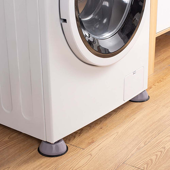 Almohadillas universales antivibración para pies, alfombrilla de goma para lavadora, almohadilla antivibración para secadora, Base de refrigerador, almohadilla antideslizante fija, 4 Uds.