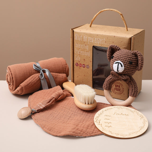 Bopoobo 1 conjunto de brinquedos de banho para crianças, envoltório para bebês, marcos