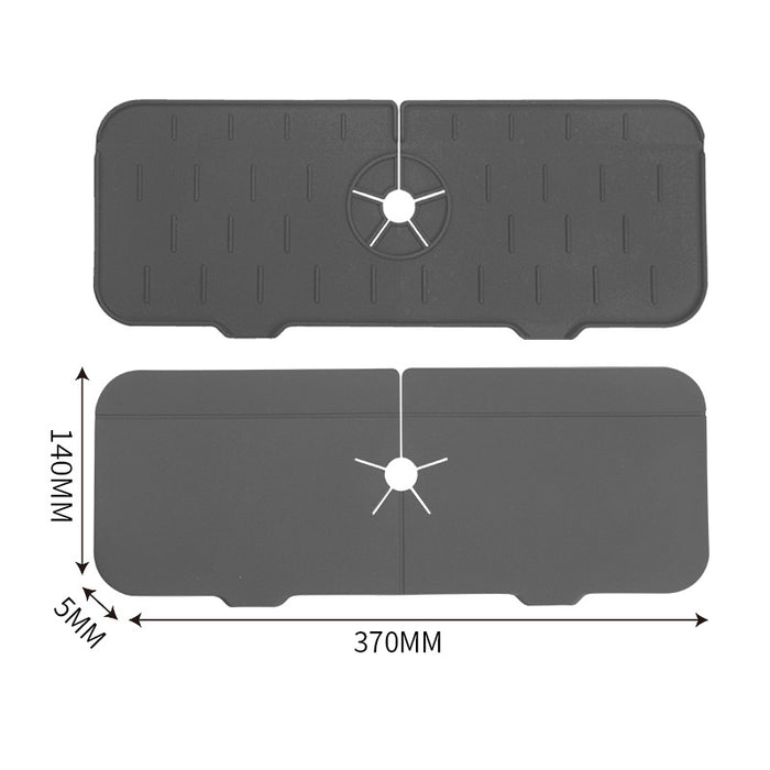 Küche Silikon Wasserhahn absorbierende Matte für Waschbecken Spritzschutz - Arbeitsplatte Schutz für Bad und Küche