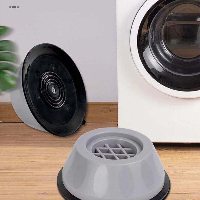 Almohadillas universales antivibración para pies, alfombrilla de goma para lavadora, almohadilla antivibración para secadora, Base de refrigerador, almohadilla antideslizante fija, 4 Uds.