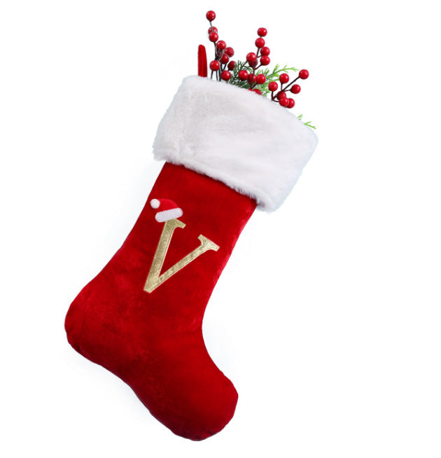 Letra De Navidad Medias De Navidad Colgante Decorativo