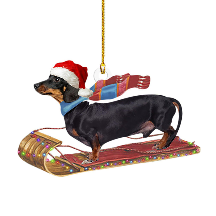 Decoraciones Navideñas Para Perros Salchicha Hogar