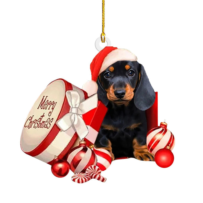 Decoraciones Navideñas Para Perros Salchicha Hogar