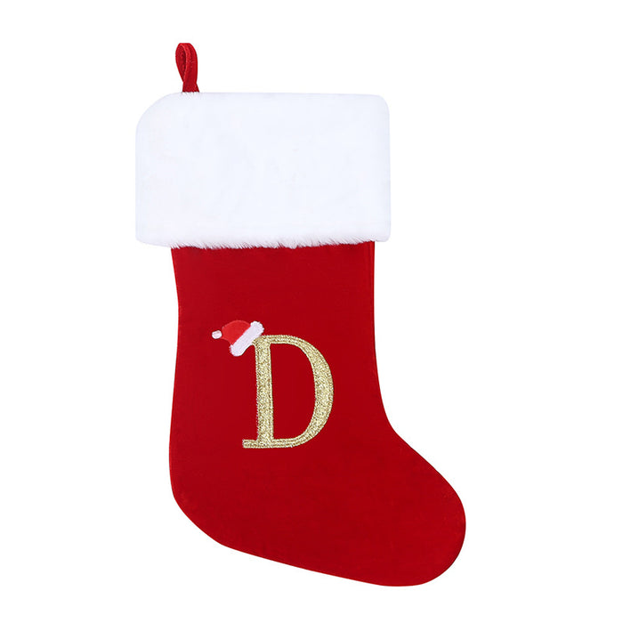 Letra De Navidad Medias De Navidad Colgante Decorativo