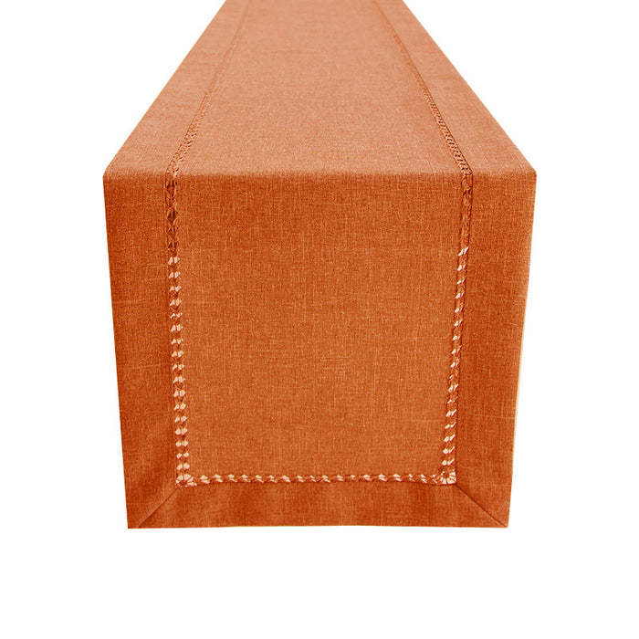 Coffee Table Imitation Linen Polyester Rayon Table Runner