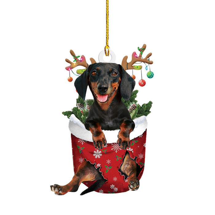 Decoraciones Navideñas Para Perros Salchicha Hogar