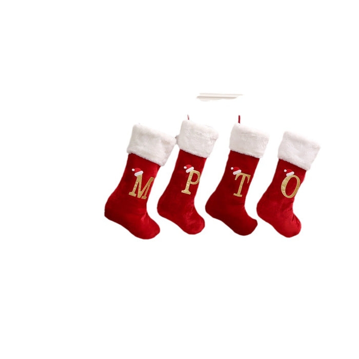 Letra De Navidad Medias De Navidad Colgante Decorativo