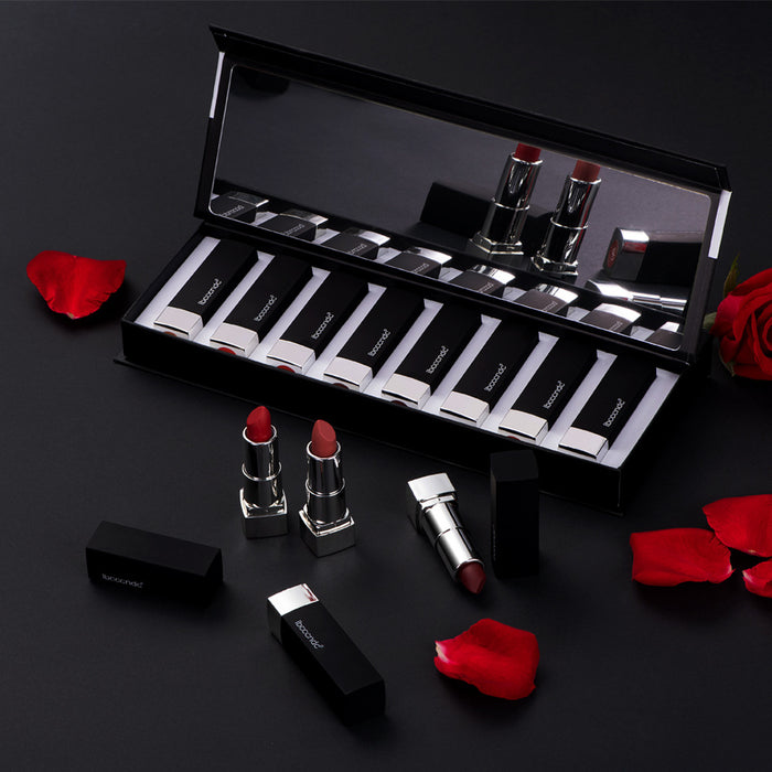 Piano Lipstick Kit Velvet Matte 8 Pieces