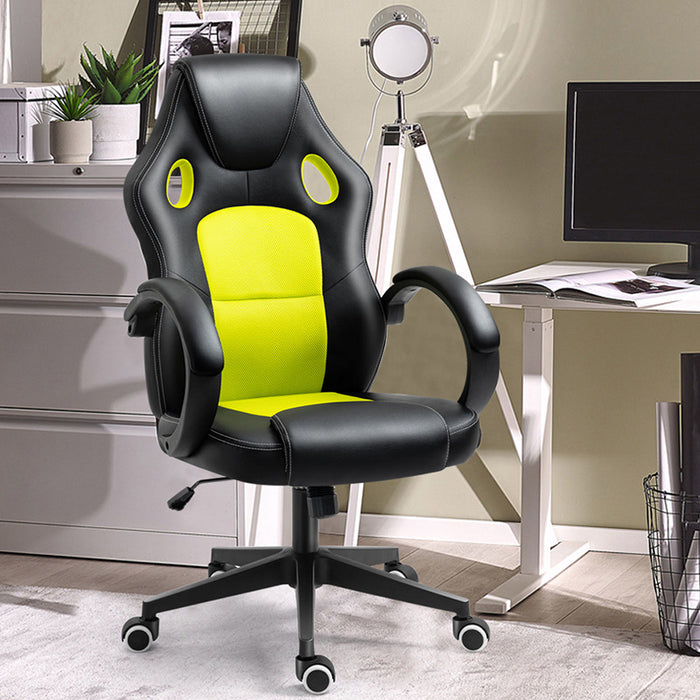 Silla giratoria con elevación para juegos de oficina en casa