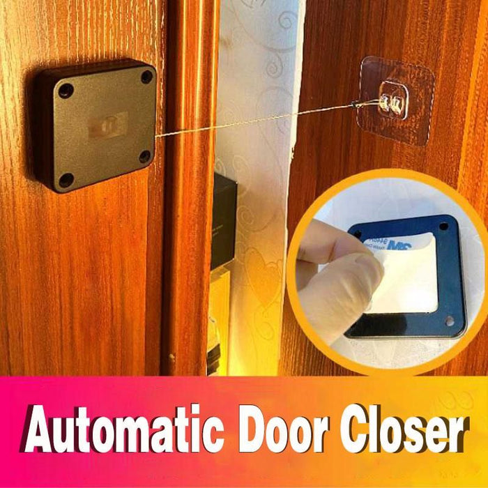 Automatischer Türschließer, stanzfreie Soft-Close-Türschließer für Schiebetürglas