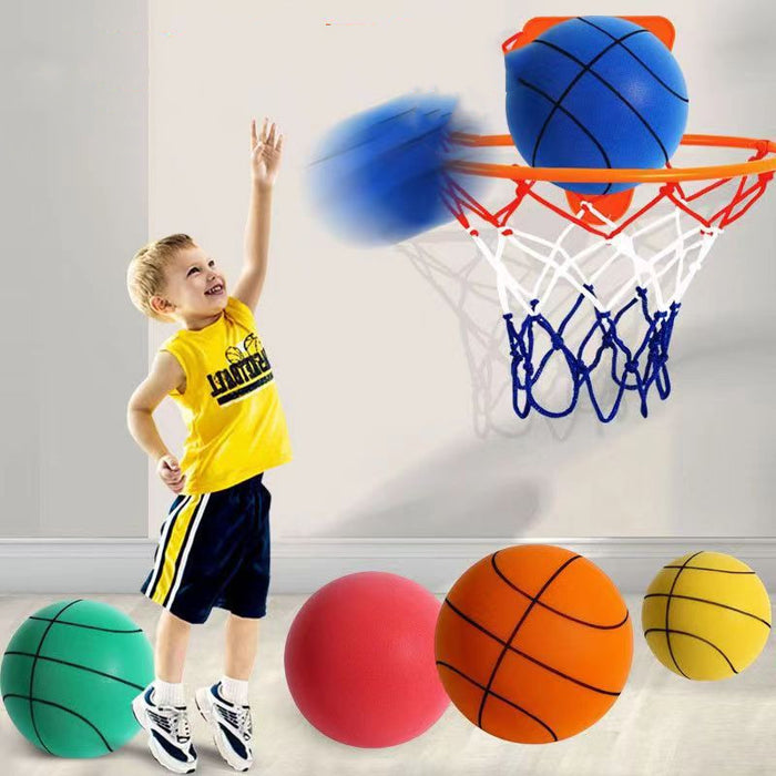 Silent Basketball - High Density Foam Sports Ball Indoor Mute Basketball Soft Elastic Ball Kinder Sport Spielzeug