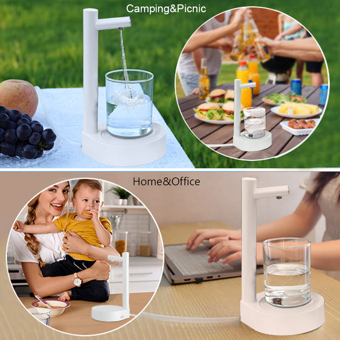 Dispenser da tavolo Dispenser automatico per bottiglie d'acqua elettrico da galloni d'acqua Dispenser d'acqua ricaricabile