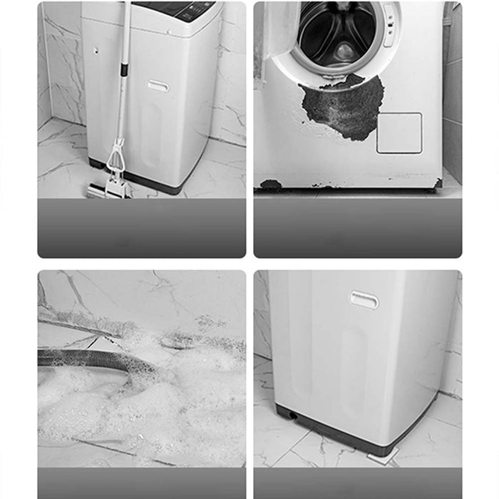 Almohadillas universales antivibración para pies, alfombrilla de goma para lavadora, almohadilla antivibración para secadora, Base de refrigerador, almohadilla antideslizante fija, 4 Uds.