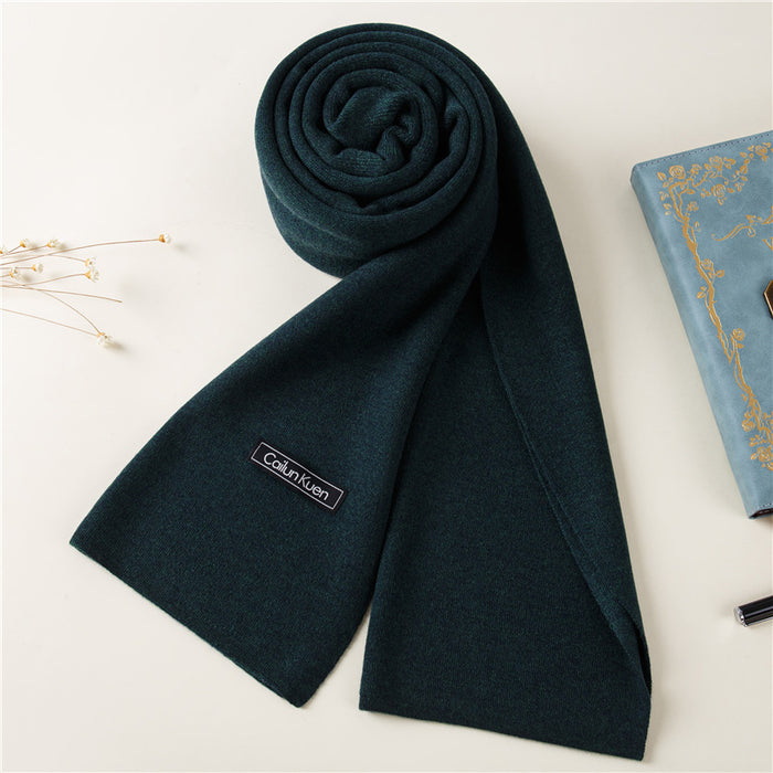 Trendy Warm Knitted Lätzchen Winter High-End Freizeit für Herren