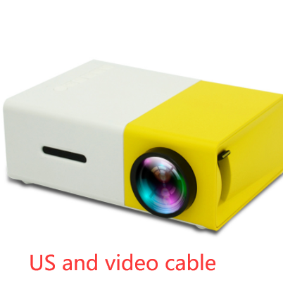 Proiettore portatile 3D Hd Led Home Theater Cinema Proiettore audio USB compatibile HDMI Mini proiettore Yg300