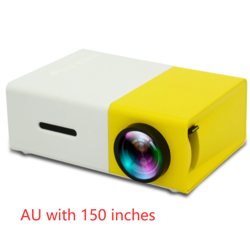 Proiettore portatile 3D Hd Led Home Theater Cinema Proiettore audio USB compatibile HDMI Mini proiettore Yg300