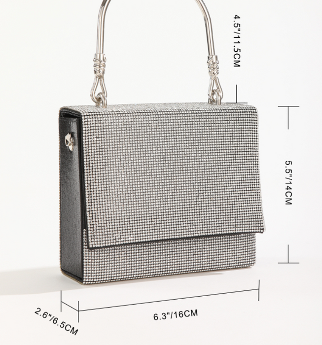 Fashion Women's Wrist Rhinestone Evening Bag
