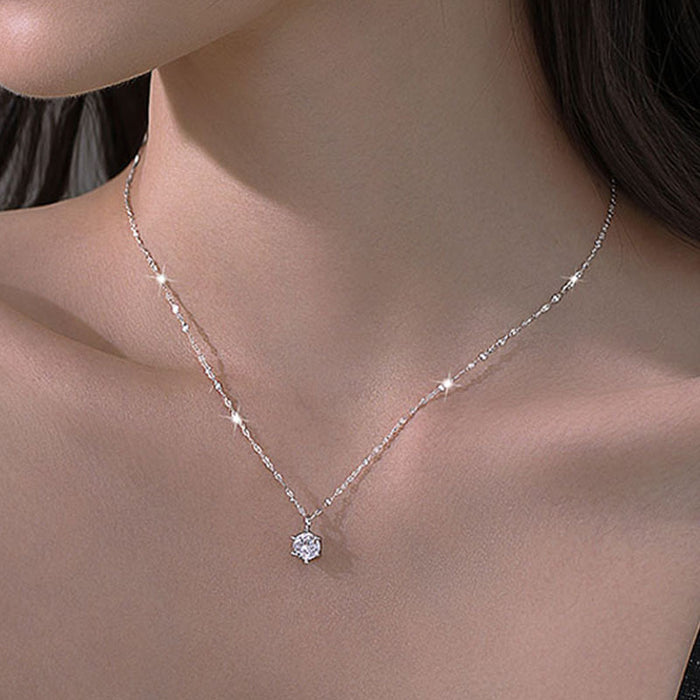 Collier pendentif en cuivre à la mode pour femmes
