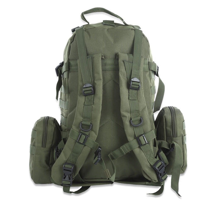 Zaino da esterno da 50 litri Molle Zaino tattico militare Zaino Borsa sportiva Zaino da campeggio impermeabile da viaggio