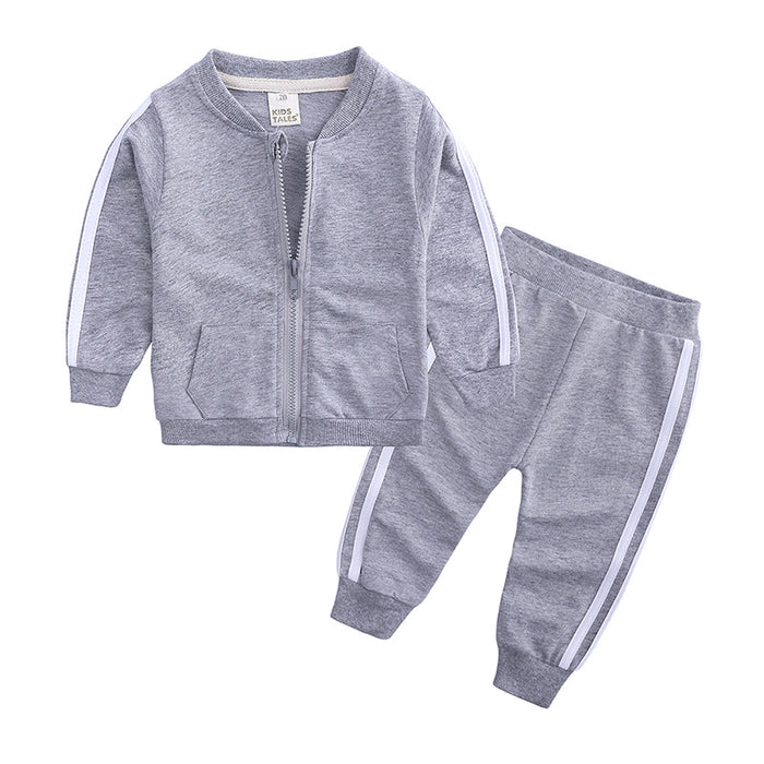 Trajes deportivos de primavera y otoño para bebés y niñas