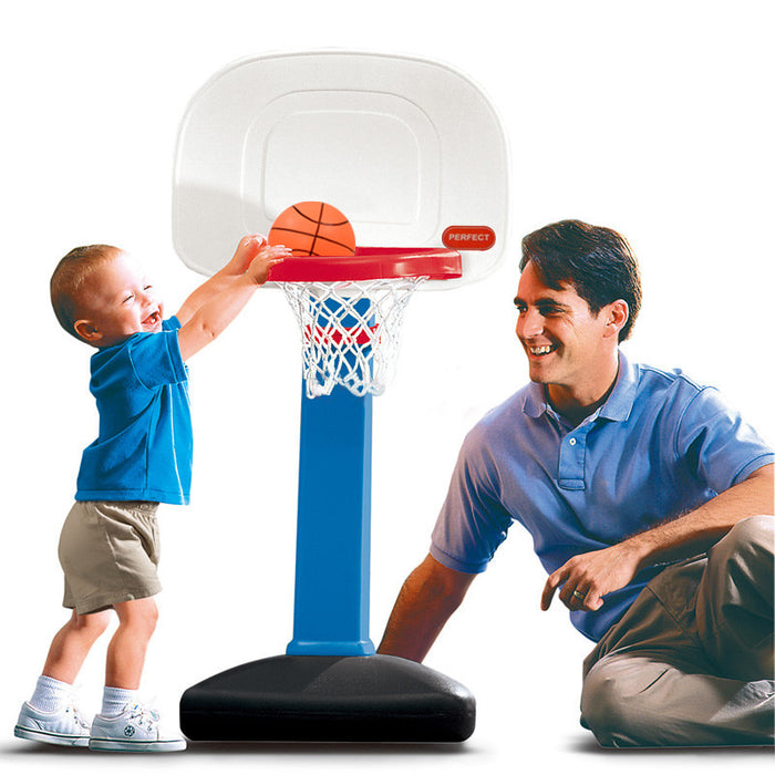 Small Basketball Stand Adjustable Indoor Sports Plastic