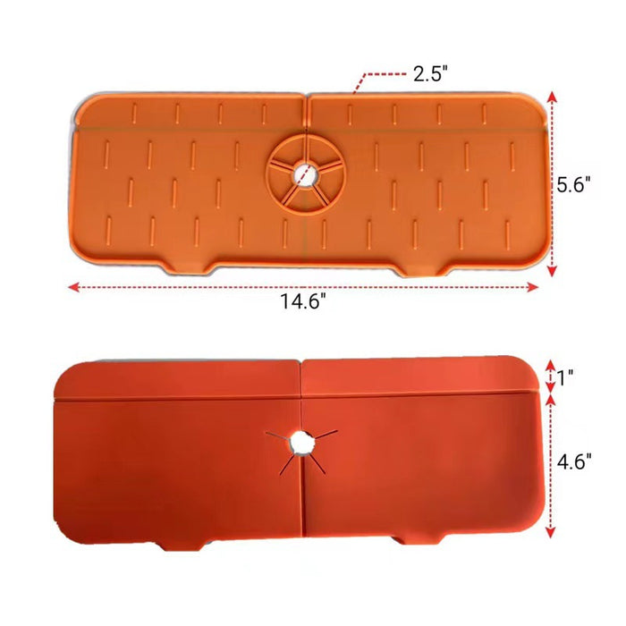 Küche Silikon Wasserhahn absorbierende Matte für Waschbecken Spritzschutz - Arbeitsplatte Schutz für Bad und Küche