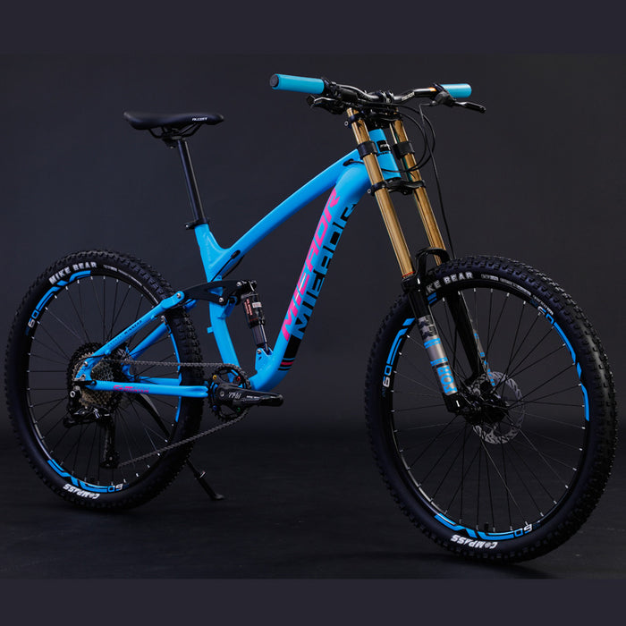 Bicicletta da mountain bike con smorzamento dei freni a olio Softail in lega di alluminio