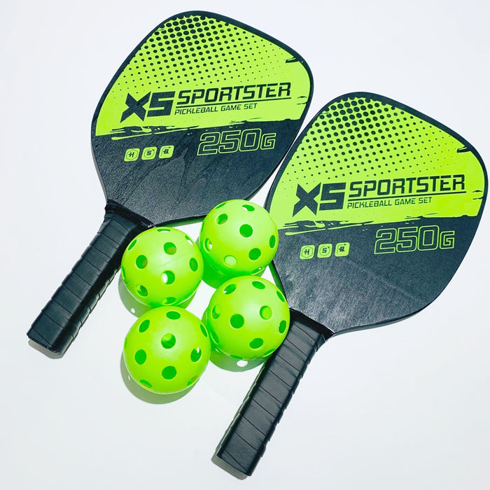 Equipo deportivo 2 raquetas Combinación de juego de raquetas de selección de 4 bolas