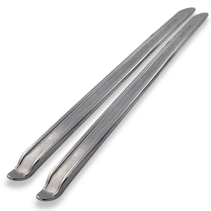 Kit de réparation de changement de pneu en fer, cuillère de moto, fers à pneus, outils de levier, 2 pièces