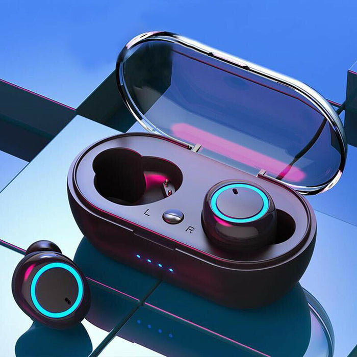 Cancelación de ruido TWS de las auriculares de los auriculares de botón inalámbricos impermeables de Bluetooth 5.0