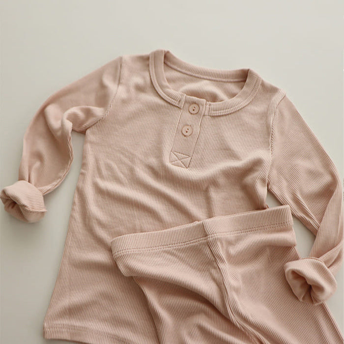Conjuntos de pijamas para bebés y niños, ropa de dormir para niñas y niños, traje de otoño para niños