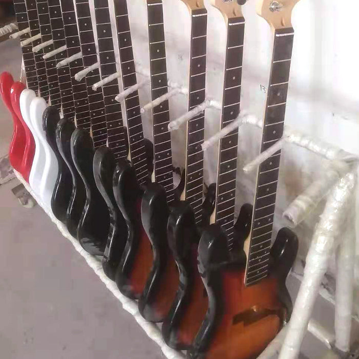 Guitarra eléctrica genuina ST Lightning Style multicolor opcional para principiantes