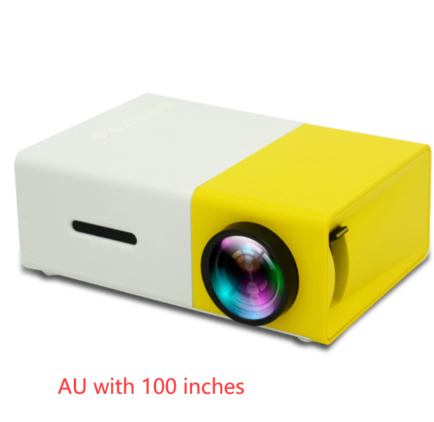 Proiettore portatile 3D Hd Led Home Theater Cinema Proiettore audio USB compatibile HDMI Mini proiettore Yg300