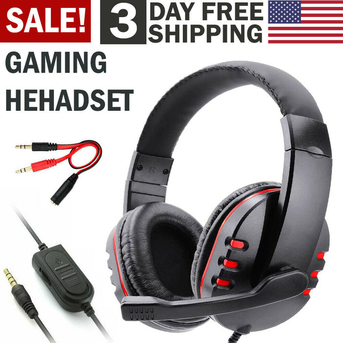 Auriculares Pro Gamer Auriculares para PS4 PlayStation 4 PC Computadora