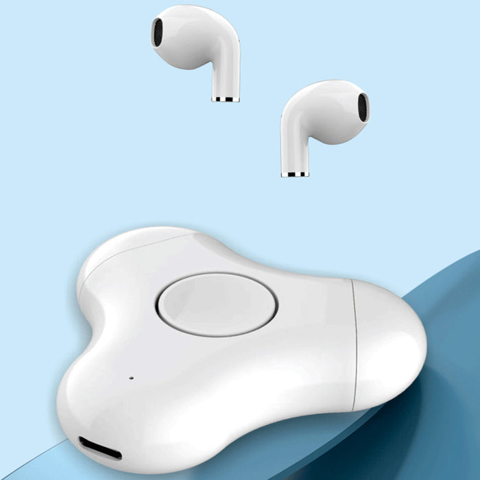 Nuevos auriculares multifuncionales Fidget Spinner Bluetooth Fingertip Gyro en auriculares Bluetooth del oído