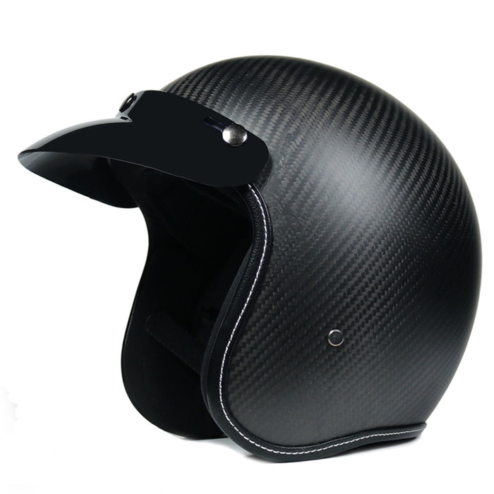 Casco De Moto Retro Motocicleta Masculina