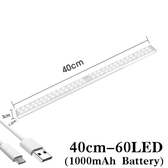 Barra de luces con sensores LED