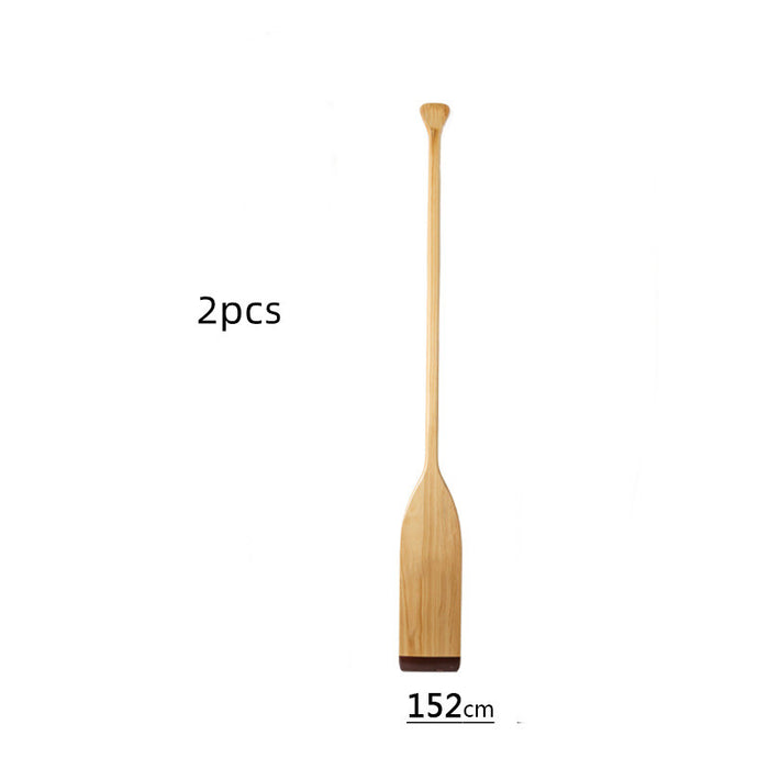 Pulpa de barco de dragón de canoa de remo de madera