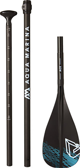 Canoe White Aluminum Alloy Rod Plastic Paddle