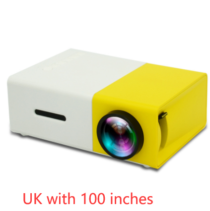 Proiettore portatile 3D Hd Led Home Theater Cinema Proiettore audio USB compatibile HDMI Mini proiettore Yg300