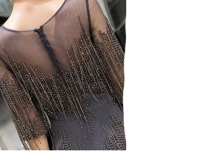 Temperamento Azafata Vestido De Noche Mujer